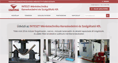 Desktop Screenshot of inteszt.hu